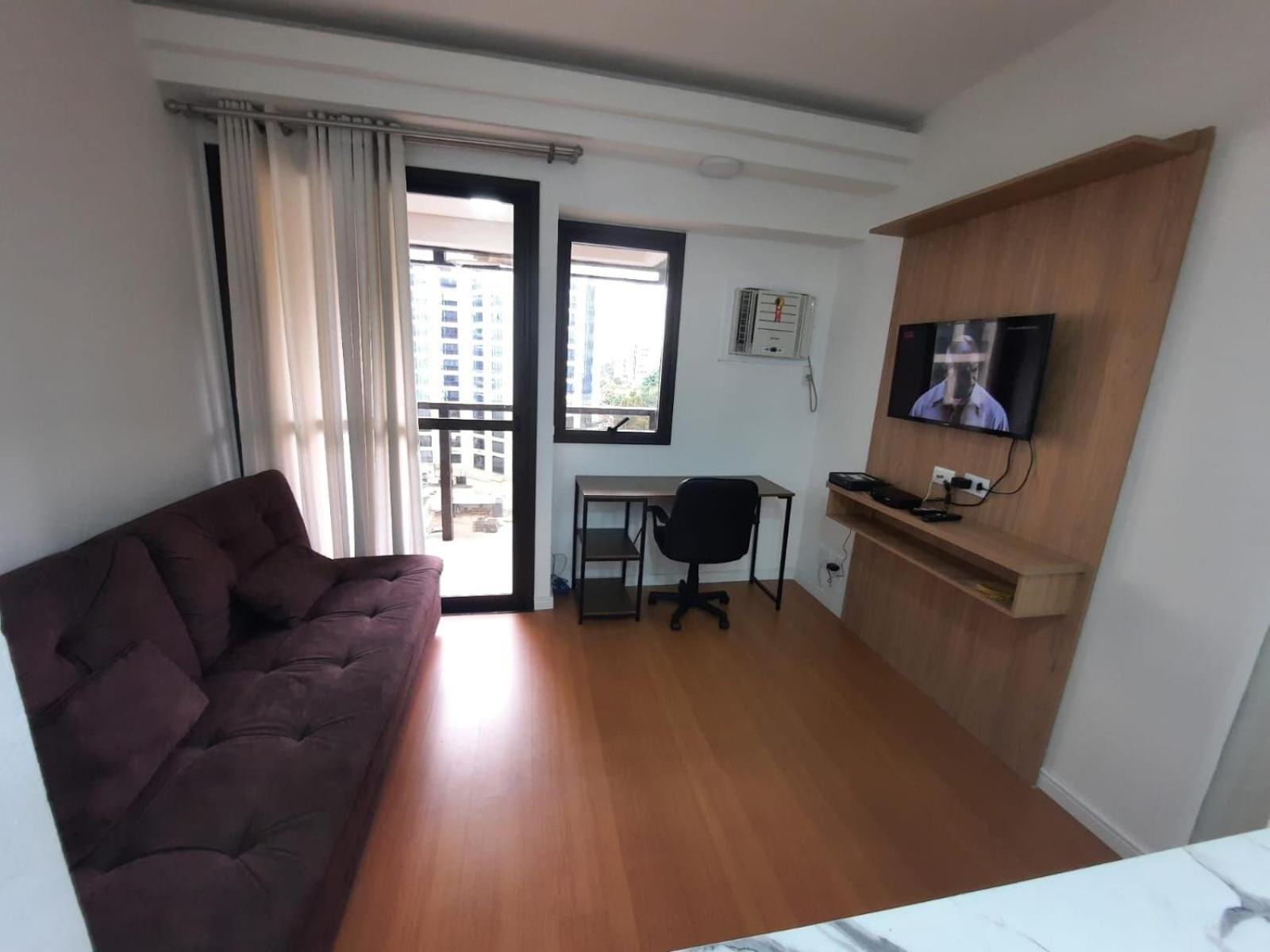 Flat Apart/hotel Com Cozinha E Sacada Apartamento