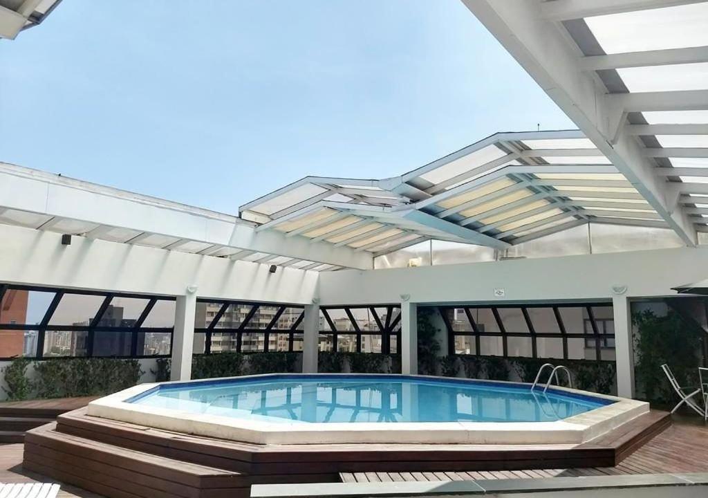 Apartamento Flat Apart/hotel Com Cozinha E Sacada