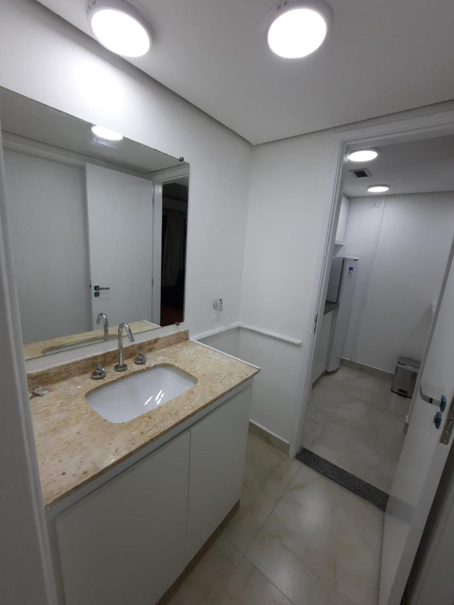 Apartamento Flat Apart/hotel Com Cozinha E Sacada São Paulo