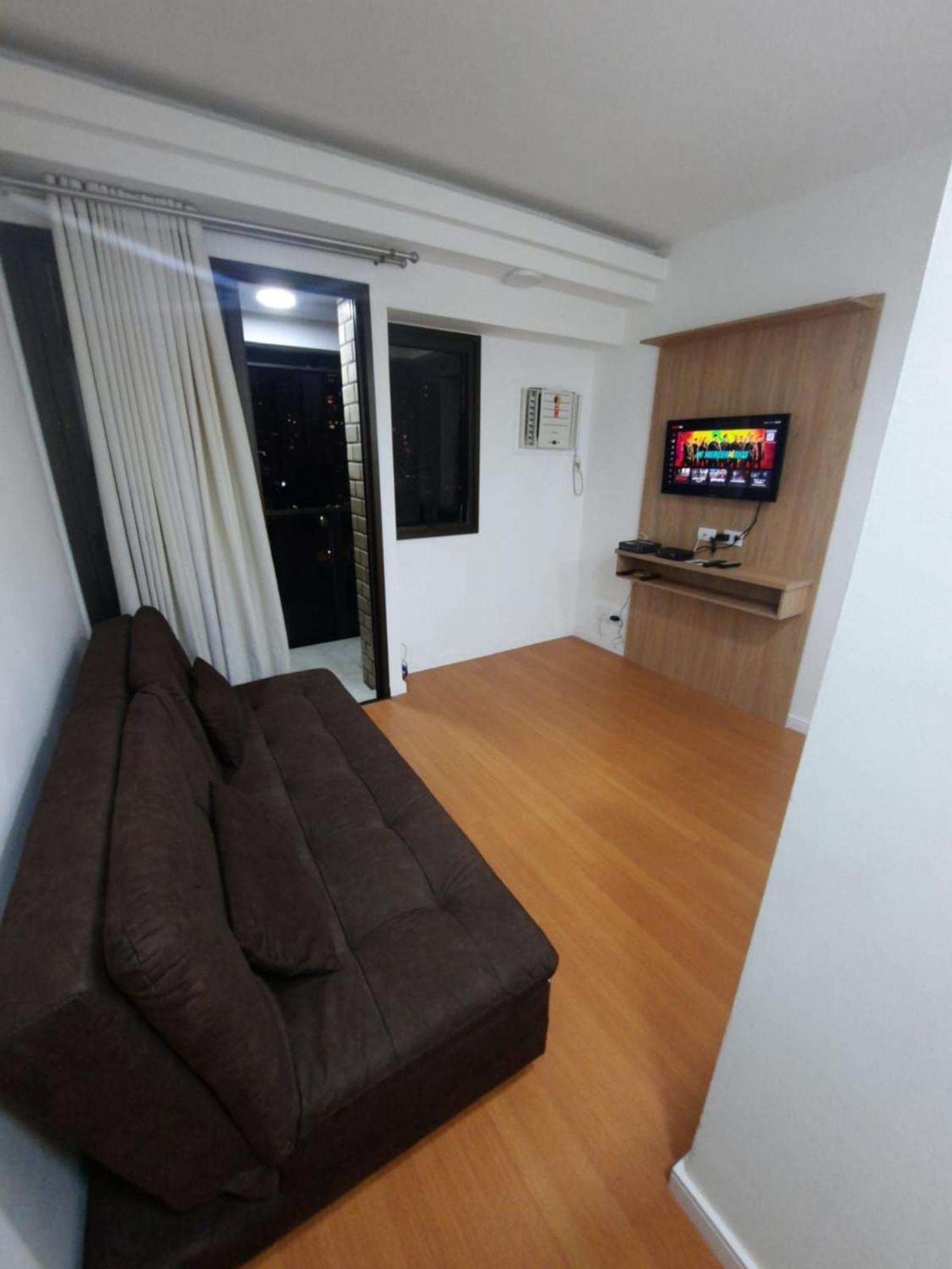 Flat Apart/hotel Com Cozinha E Sacada Apartamento São Paulo
